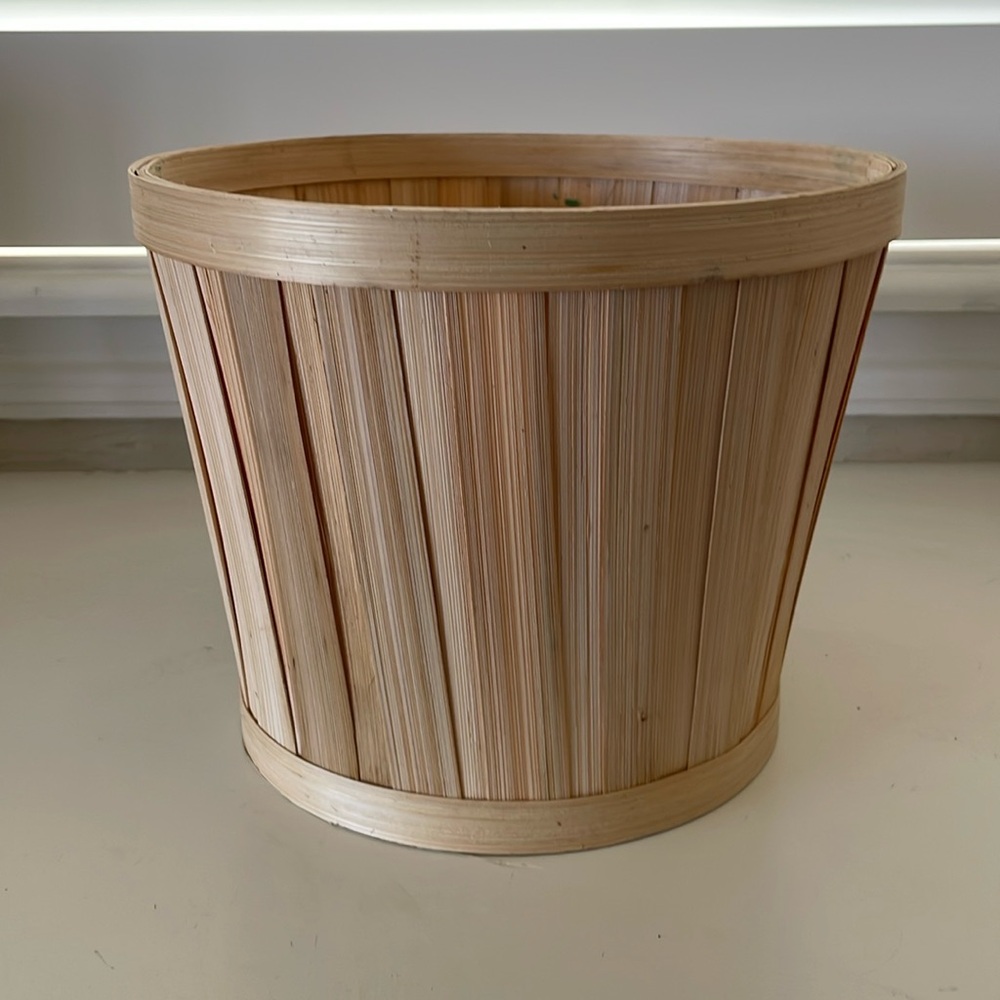 Decorative Wood Basket